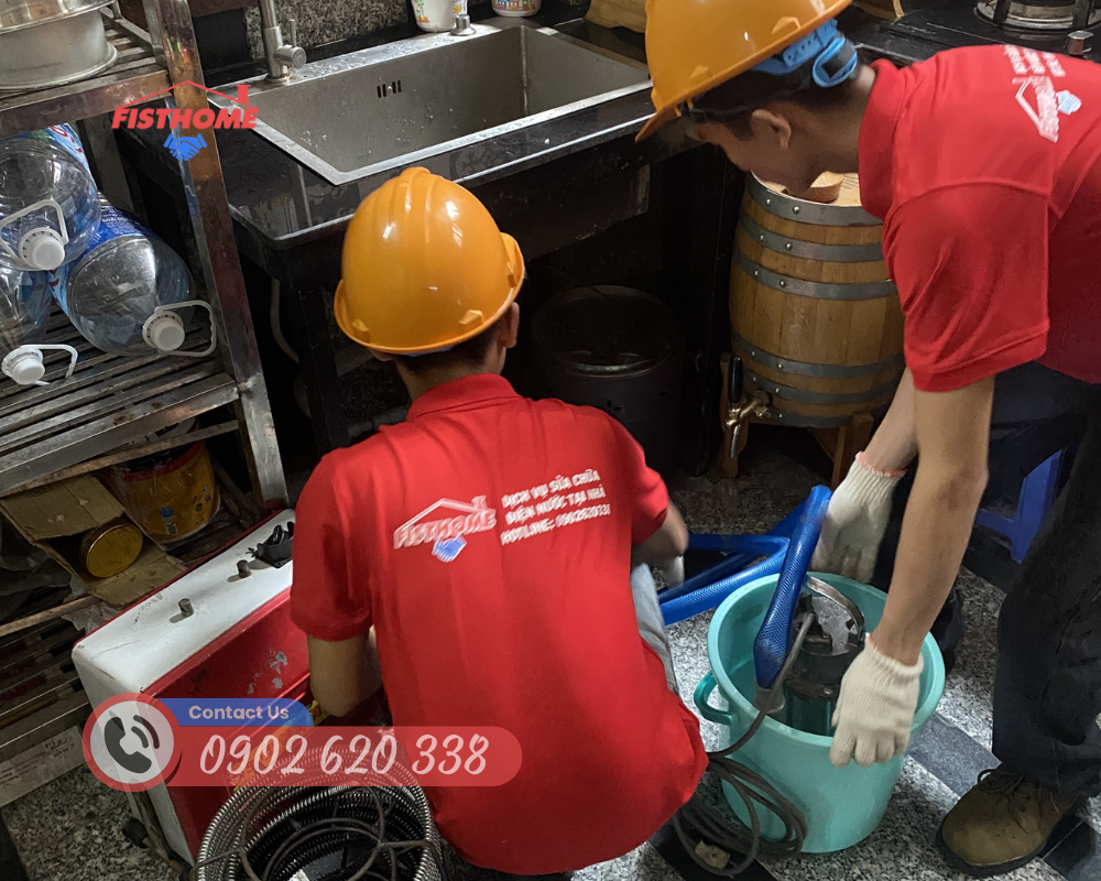 Sửa vòi nước, bồn cầu, lavabo