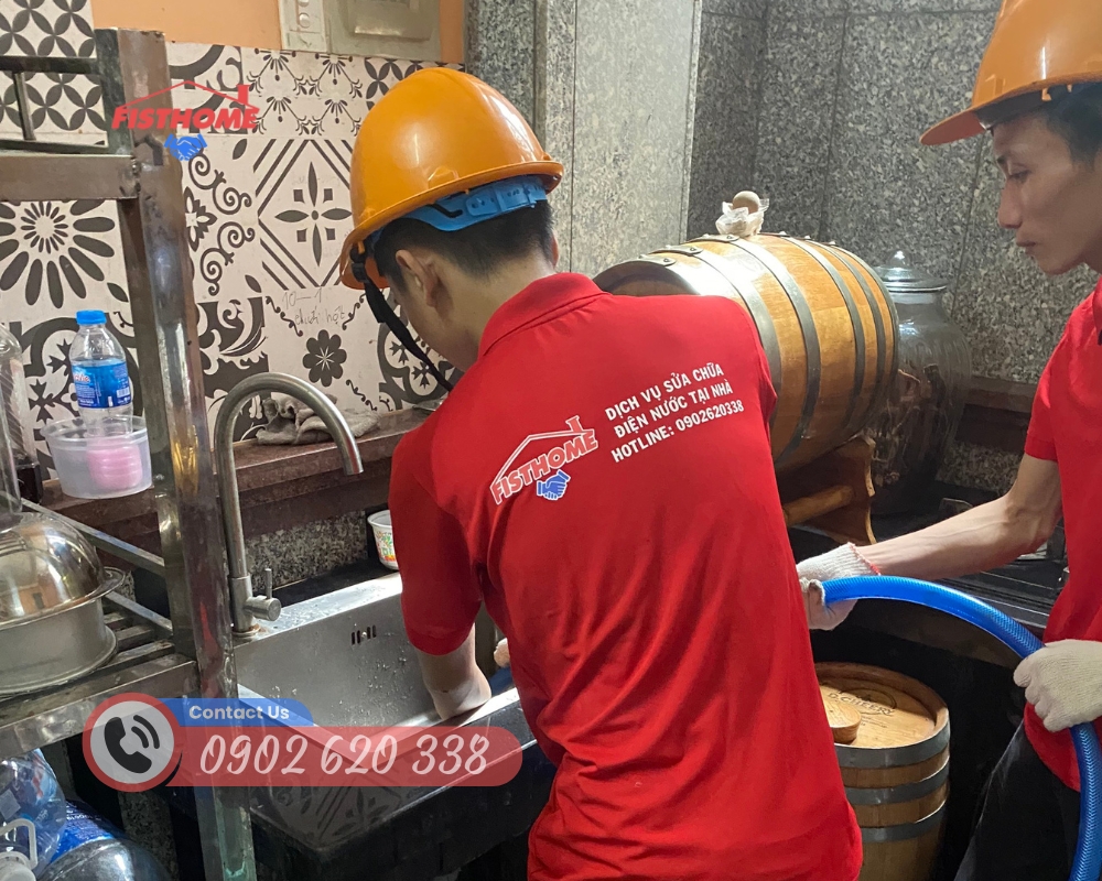 Thông Cống Nghẹt Giá Rẻ tại nhà TPHCM