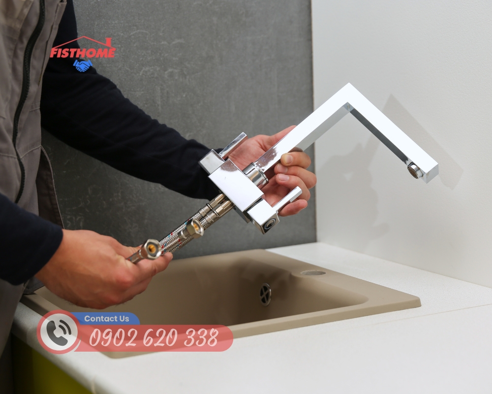 Sửa vòi nước rửa bát